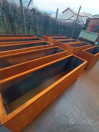 Fioriere in corten