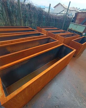 Fioriere in corten