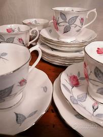 Servizio da tè 21 pezzi Royal Albert Trent Rose