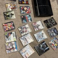 Playstation 3 + giochi (no joystick)
