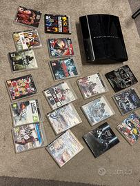 Playstation 3 + giochi (no joystick)