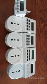 Programmatori timer presa elettrica.5 pz.