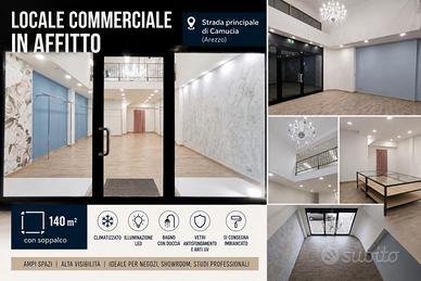 Locale commerciale 140 mq - Camucia (Arezzo)