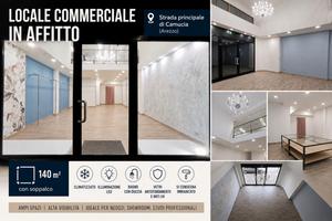 Locale commerciale 140 mq - Camucia (Arezzo)
