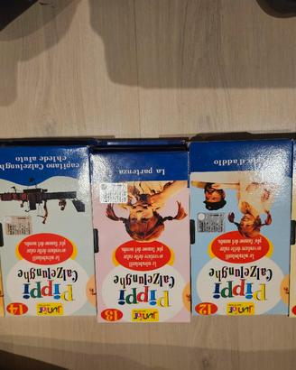 Collezione VHS Pippi Calzelunghe