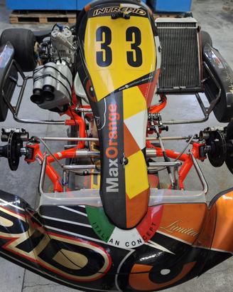 Kart Intrepid 2019 motore KZ10C talimetria Alphano