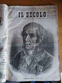 Supplemento mensile illustrato il Secolo anni 1882