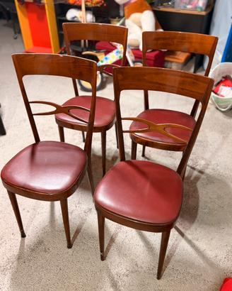4 sedie vintage