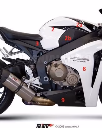 HONDA CBR 1000 mod. 2008/2009 Parti ricambio Origi