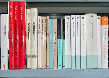 Lotto 19 Libri Italo Calvino