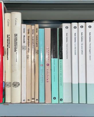 Lotto 19 Libri Italo Calvino