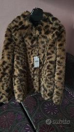 Cappotto donna leopardato