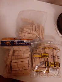 250 mezze mollette legno 72 mm
