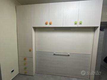  Cameretta con letti a scomparsa 