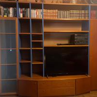 Parete attrezzata, libreria