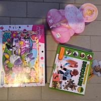 3 puzzle Djeco e Clementoni e Dinosauri 