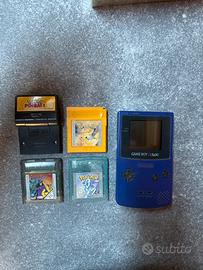 Gameboy color e giochi