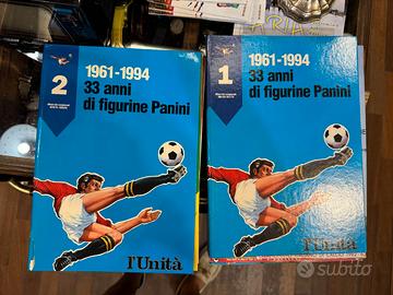 2 Raccoglitori album panini figurine 1961/1994
