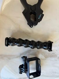 Accessori originali GoPro- Clip, Frame e Braccio