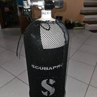 bombola Scubapro 15 lt doppia rubinetteria 