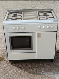 cucina a gas REX Electrolux forno 4 fornelli 
