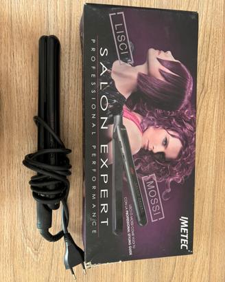 Piastra per capelli Imetec