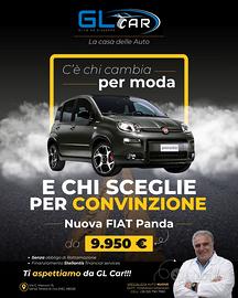 NUOVA - Fiat Panda Firefly Hybrid Pop/Icon/Cross
