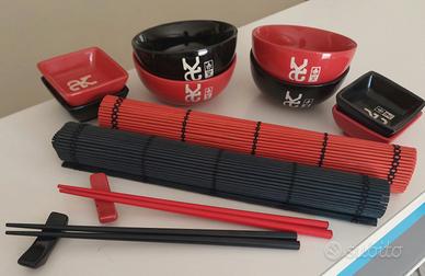 set tavola/sushi AKAKURO