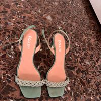 Sandali con tacco Pollini