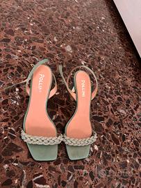 Sandali con tacco Pollini
