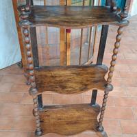 etagere in noce 