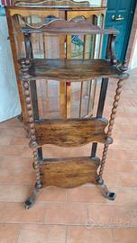 etagere in noce 