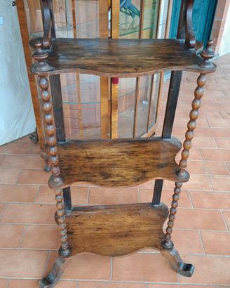 etagere in noce 