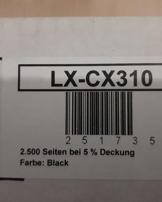 Toner stampante lexmark