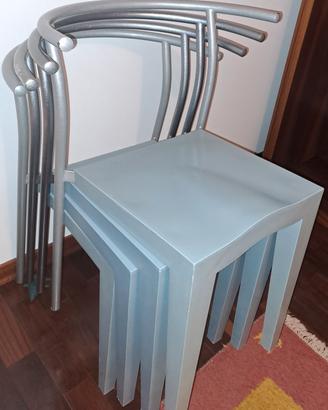 Sedie Dr. Glob Kartell progettate da P. Starck