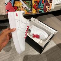 Nike Air Force 1 Low Supreme White 43