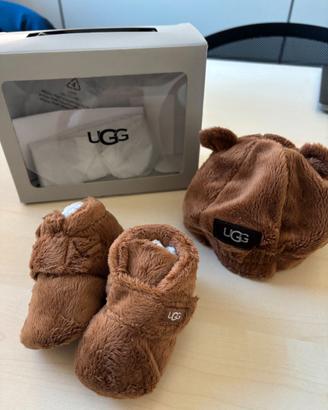 UGG Neonati Set cappello e manopole Bixbee