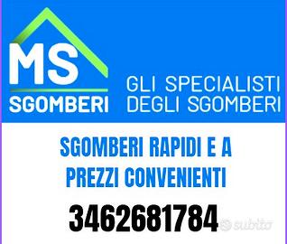 Sgombero tutto a monza e provincia