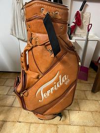 Sacca golf in vera pelle marca Terrida
