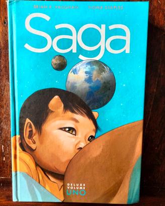 Saga Deluxe  1 - Brian K. Vaughan/Fiona Staples