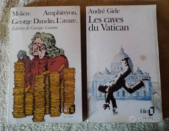 Libri in francese di Molière e Gide