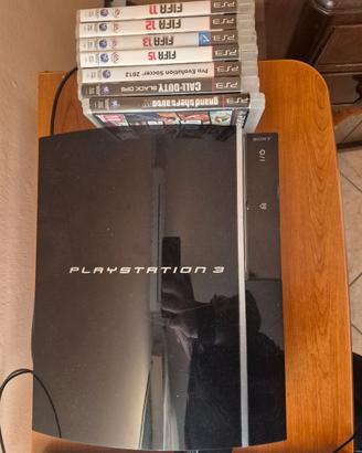 Playstation 3 con vari giochi