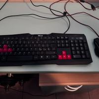 Tastiera,mouse e ventola per pc portatili