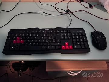 Tastiera,mouse e ventola per pc portatili