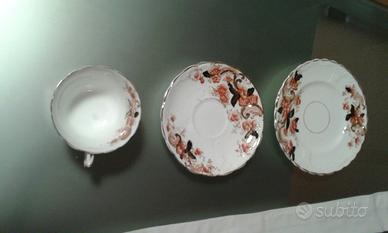 Tazza da thè antica con sottopiattino