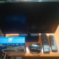 TV 22 POLLICI SMART + DECODER T3  C/NUOVO 