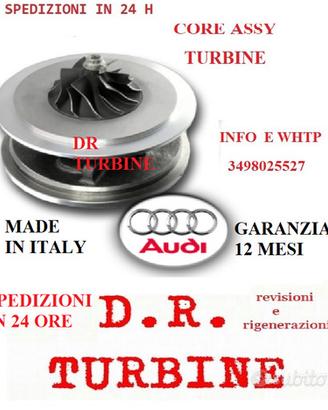TURBINA CORE ASSY AUDI 2.0 53039900359,
