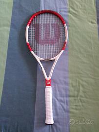3 racchette da tennis e borsa/zaino 