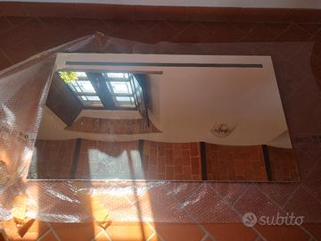 specchio con luce led 