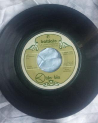 Franco Battiato - La convenzione/Pollution 45 giri